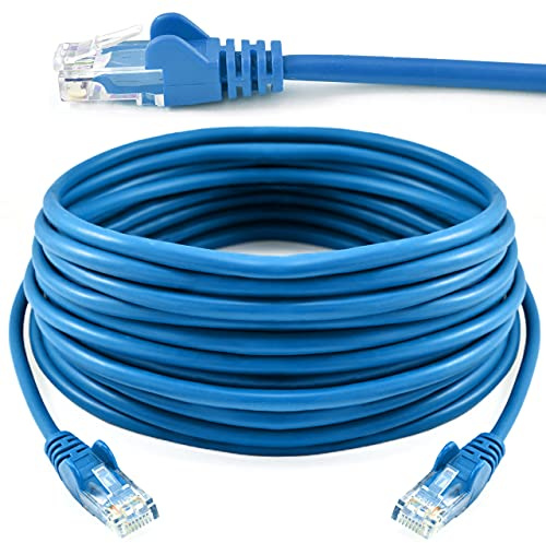 5M Long Ethernet Cable CAT5e RJ45 Network/Lan/Internet Blue Lead Wire