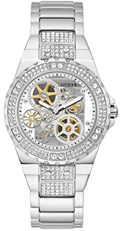 Guess Clear-Cut Bracelet Watch