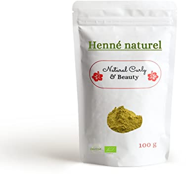 Henné naturel couleur cuivré intense - acajou en poudre - Apporte SOIN, VOLUME et BRILLANCE. EXCELLENTE QUALITÉ poudre extra-fine Sachet 100 Gr refermable- extrait de plante Lawsonia inermis