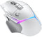 Logitech G 502 X Plus Lightspeed Optical Wireless RGB Gaming Mouse - LIGHTFORCE, LIGHTSYNC RGB Hybrid Switches, Hero 25K Gaming Sensor, PC Compatible - macOS/Windows - White