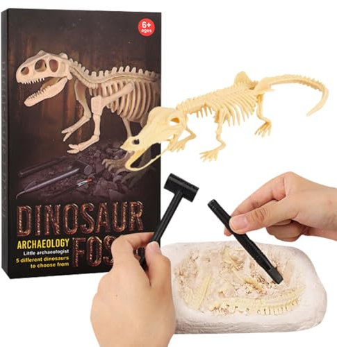 UDTGYELF Dino Ausgrabungsset, Dino Ausgrabungsset FüR Kinder, Dinosaurier Ausgrabungssets, Dinos Spielzeug FüR Kinder Ab 6 7 8 9 10 Jahre Jungen, Krokodil Ausgrabungs-Set Geschenke Junge 7 Jahre
