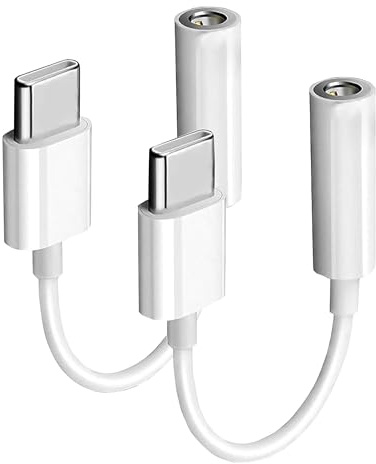 Adaptateur USB C vers prise casque femelle 3,5 mm pour iPhone 17 16 15