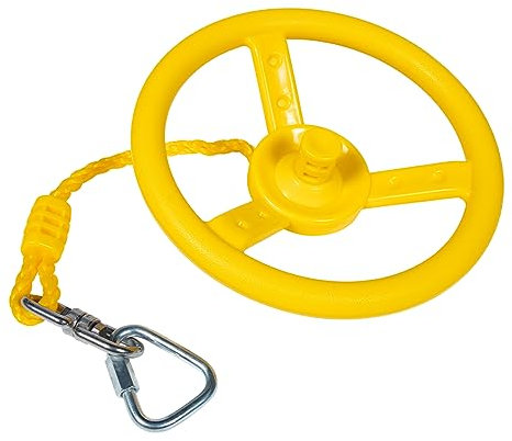 PHENOFICE Trainingsgeräte Für Junge Mädchen Hebering Indoor Gym Ring Lenkradschaukel Aus Kunststoff Fitnessring rutschfest Und Robust Für Kinderarmtraining