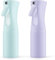 2 Bouteilles Spray 200ml Professionnelles - Pulvérisateur à Brume Fine pour Salon de Coiffure | Vaporisateur Eau & Produits Capillaires | Flacon Vide Réutilisable avec Buse Réglable