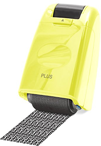 PLUS Japan Timbro a rullo camouflage giallo circa 50 m di copertura