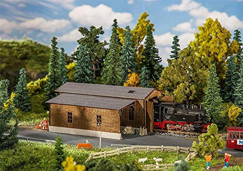 FALLER FA 222167 - Triebwagenremise Oberharmersbach, Zubehör für die Modelleisenbahn, Modellbau