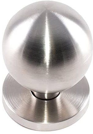 Micel Vega 10001 – Bouton de porte boule 70 mm inox