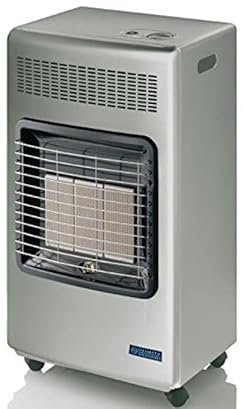 Stufa A Gas Gpl Porta Bombola Infrarossi 4200kw Olimpia Splendid Grigia