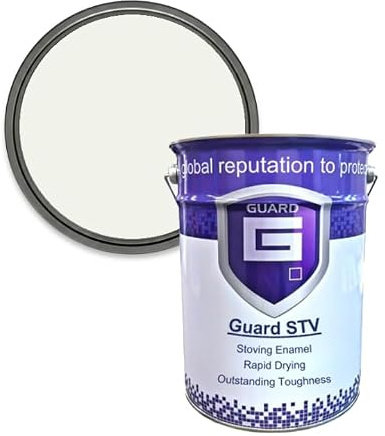Guard SPU - Floor Paint Ideal for Warehouses, Garages, Factories, Concrete Floors, 20 COLOURS - 5 Litres (Pure White (RAL 9010))