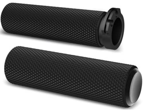 Motorcycle 1 Handlebar Grip Handgrips Fit for Harley Touring Sporster Dyna Softail V-Rod 1 Pair