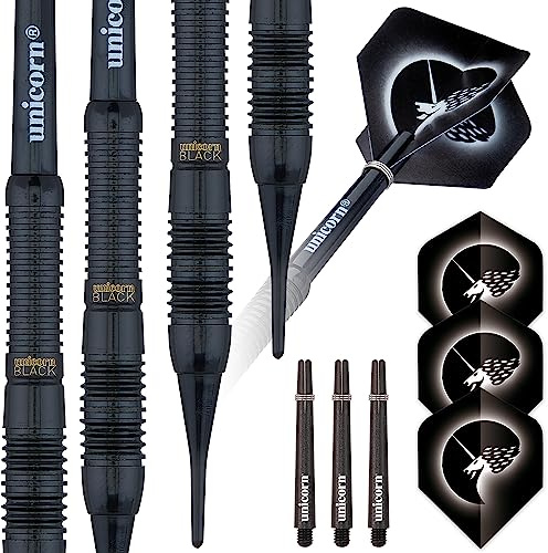Unicorn Core | Style 2|Black Brass|Steel Tip Darts Kern | Stil 2 | schwarzes Messing | Dartpfeile mit Stahlspitze