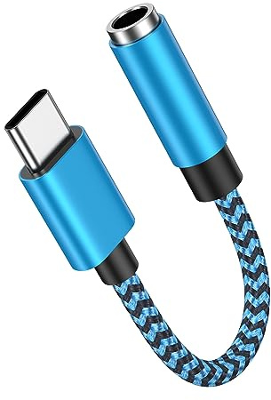 Adaptador USB C a jack, adaptador USB C jack de 3,5 mm para auriculares Jack tipo C Aux Audio para Samsung S25 S23 S24 S22 S21 S20+ S20 Ultra Note20 A56 A55 A54 A53 A34, Huawei P50/Pro Mate40, Pixel 4