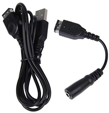 PPcdfre Cavo Caricabatterie E 3.5Mm Auricolare Jack Adattatore Cavo Cavo per Gameboy Advance SP