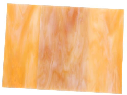 Homoyoyo 2pièces Carreaux De Verre Colorés Faits Main Carreaux Délicats Pour Décoration Intérieure Matériel De Bricolage Fournitures Artisanat