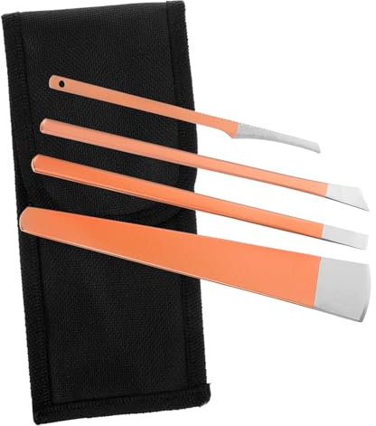 Homoyoyo Outils de Pédicure pour Coupe-cuticules Portable Couteaux à Cuticules Soin des Coupe-cuticules Réutilisable
