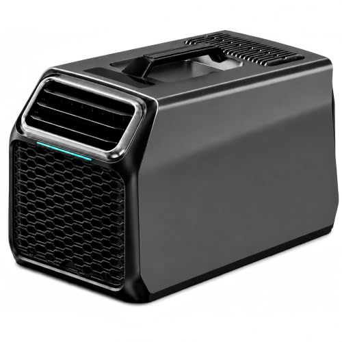 Condizionatore Portatile da Campeggio 5000 BTU, Mini Climatizzatore per Tenda 3 in 1 con Deumidificatore e Modalità Sonno Silenzioso, per Camper, Van, Camion, Dormitorio