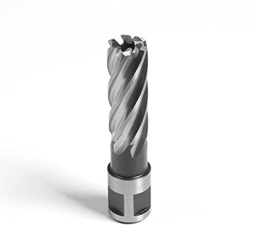 Evolution Power Tools Long Series Broaching Cutter For Magnetic Drill Universal Fitting Mag Drilling Bit 50mm Length x 14 mm Diameter, Silber