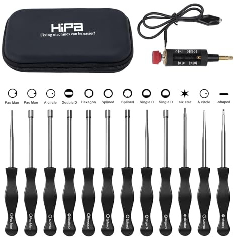 Hipa Pack-of-12 Carburetor Adjustment Tool Carb Adjusting Tool Kit for 2-Cycle Small Engine Poulan Husqvarna STIHL Echo Trimmer Weedeater Chainsaw