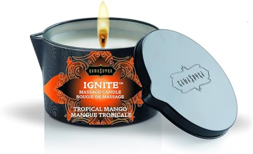 KAMA SUTRA Massage Candle, Tropical Mango, 233 g 10229