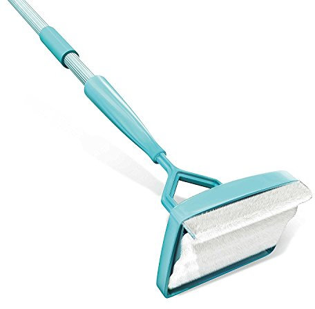 Baseboard Cleaner Extendable Broom with Microfibre Head for Cleaning Wall Skirting Boards