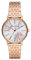 Armani Exchange Uhr für Damen , QuarzDreizeigerwerk, 36MM Rose Gold Edelstahlgehäuse mit einem Edelstahlarmband, AX5589