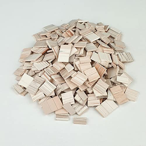 Baldosa (teja) en miniatura. Baldosa rectangular (Teja plana) Jaspeada 11 Mm. (600 u.)