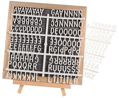 TEHAUX 1 Satz Briefbrett aus Filz hochzeitsdeko Letzteres Brett aus Filz für die Hochzeit Filzbrett selber machen schwarzes Brett Buchstabentafel Message-Board-Dekor Haushalt Filzplatte