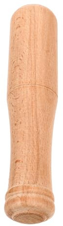 DOITOOL Holzhammer Buche Holz Werkzeug Tragbarer Selbstgemacht Hammer Kreatives Hammerspiel Für Haushalt Und Handarbeit Mit Gratfrei Polierter Oberfläche