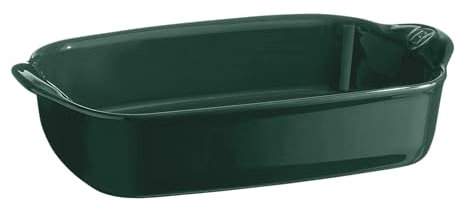 Emile Henry - Kleine Auflaufform Ultime Backform Zederngrün 29 x 19 x 7 cm