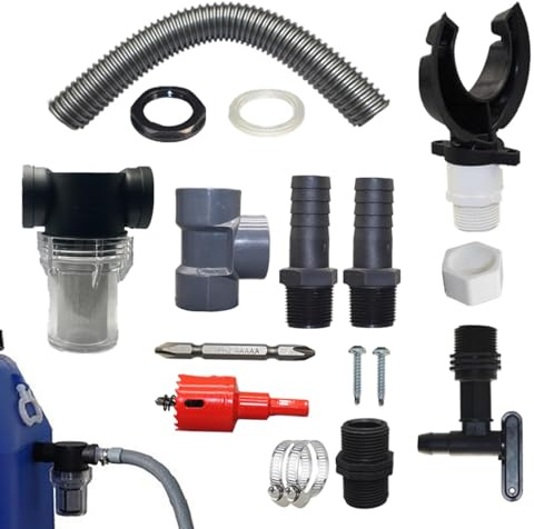 di Raccolta 'Acqua piovana, Kit Spigot Serbatoio piovana - efficiente Kit di Raccolta 'Acqua piovana da grondaia, deviazione 'Acqua piovana, di Raccolta della Pioggia