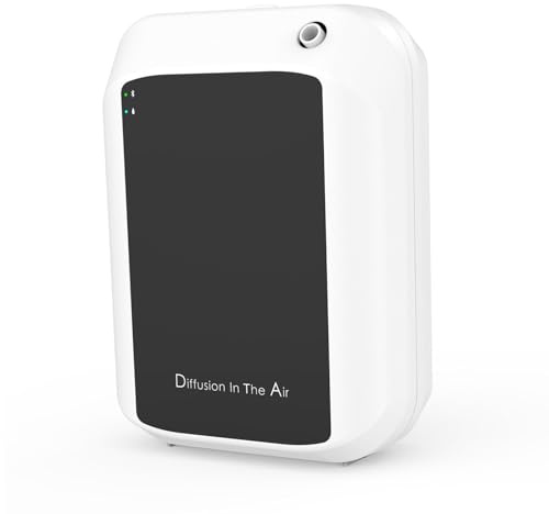 Smart Aromatherapie-Diffusor für Ätherische Öle, 150ml, APP Steuerung, 5 Timer-Modi, Schwarz und Weiß