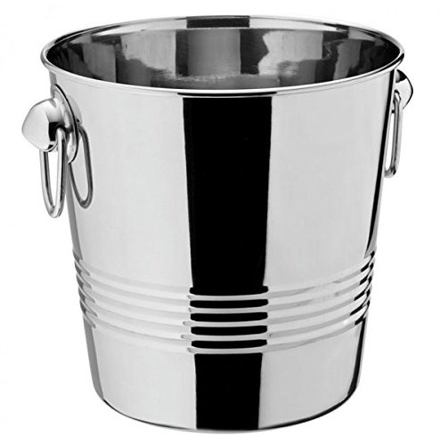 Utopia Tulip Ring Handled Wine Bucket 22cm - Champagne Bucket, Drinks Bucket