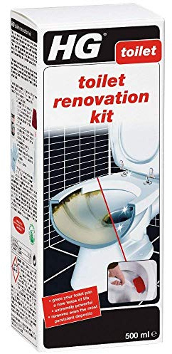3X Toilet Renovation kit 500ML - an Extremely Strong Toilet Cleaner for The Removal of The Most persistant deposits Such as limescale and uric Scale.