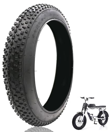 20 24 26 Zoll E-Bike Reifen Faltbar Fett Fahrradreifen 20/24/26x3.0/4.0 Fat Fahrrad Mantel für Elektrofahrrad Reifen Kompatibel Wide Mountain Snow Bicycle | 30 PSI(20X4.0)