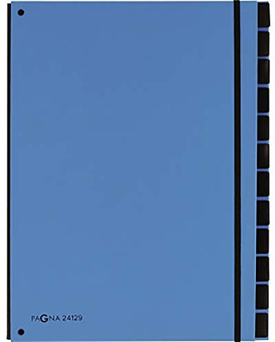 Pagna Pultordner 12-teilig, hellblau