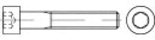TOOLCRAFT 1061799 Zylinderschrauben M2 6 mm Innensechskant DIN 912 Edelstahl A2 100 St.