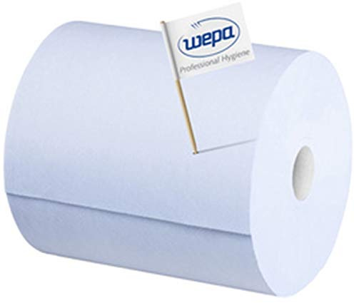 Satino by WEPA Comfort Putzrolle 3lagig I 2 Rollen mit je 350m Papier I Recycling I Wischtuch I 305270