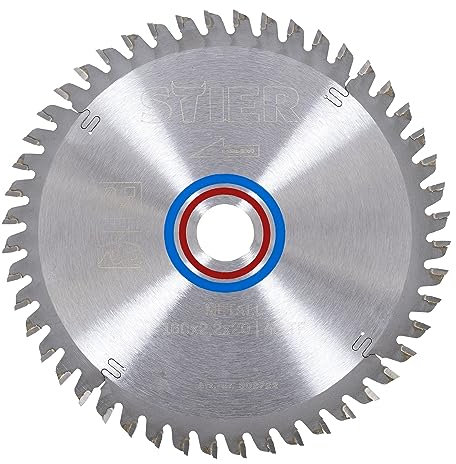 Lame STIER Profi pour scie circulaire à métal, 160 x 2,2 x 20 mm, 48 dents, adaptée à différents matériaux (par ex. tôles d'aluminium/d'acier)