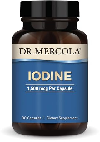 Iodine 1.5mg | Dr Mercola | 90 Capsules