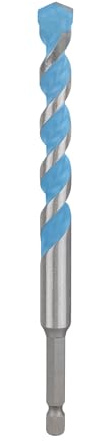 Bosch 1x EXPERT HEX-9 Multi Construction Drill Bit | for Concrete, Soft Ceramic Tiles, Ø 12,00 mm, Professional Accessory Impact Drill/Driver, Drill Drivers