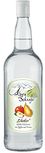 Alpenschnaps | Steinbeisser | 6 x 1l | Obstler | pures Alpenglück im Glas