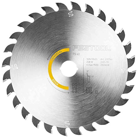 Festool Kreissägeblatt HW 168x1,8x20 W28 WOOD UNIVERSAL