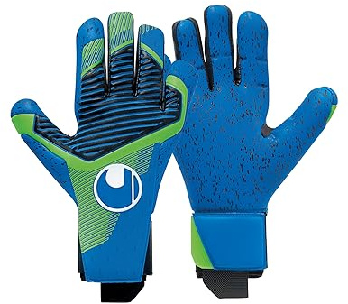 uhlsport Aquagrip HN Fußball Torwart-Handschuhe für optimalen Grip bei Nasswetter, 10.5