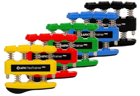 AFH FlexTrainer Pro 5er Sparset Handtrainer Fingertrainer
