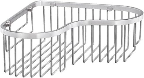 OLSKFUH Corner Shower Shelf,Bathroom Shelf Organiser,Bathroom Corner Shower Shelf Rack Organizer With Bath Accessory Silver Stainless Steel Corner Kitchen Shelf Unit St,