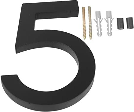 SHINEOFI House Number Plaques Address Number Sign for Mailbox and Home Decor Weatherproof Visibility Labels for Garden and Front Door Elegant and Design