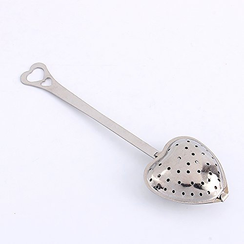 Heart-Shaped Stainl Steel Tea Infuser Spoon - for Tea Leaves