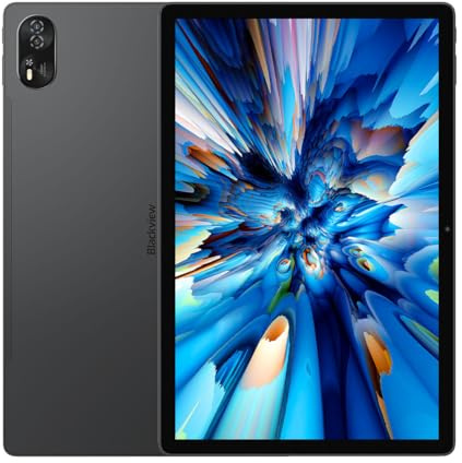 Blackview MEGA 8 Android Tablet 13 Zoll – 36 GB RAM (12+24), 256 GB Speicher, 50 MP Kamera, 11.000 mAh Akku, PC Mode, AI-Features, Stylus, WiFi 5, DokeOS_P 4.1 (Schwarz)
