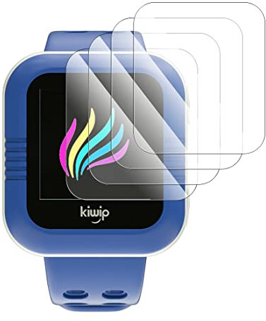 Karylax [4 Stück] Displayschutzfolie aus Glas, flexibel, Härtegrad 9H, ultradünn 0,2 mm und 100 % transparent, für VTech Kidizoom Smartwatch DX