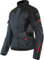 Dainese - Tempest 3 D-Dry Lady, Chaqueta de Moto Touring para Mujer, Chaqueta Impermeable, Forro Térmico Extraíble, Protectores de Hombro y Codo, Ébano/Negro/Rojo Lava, 52